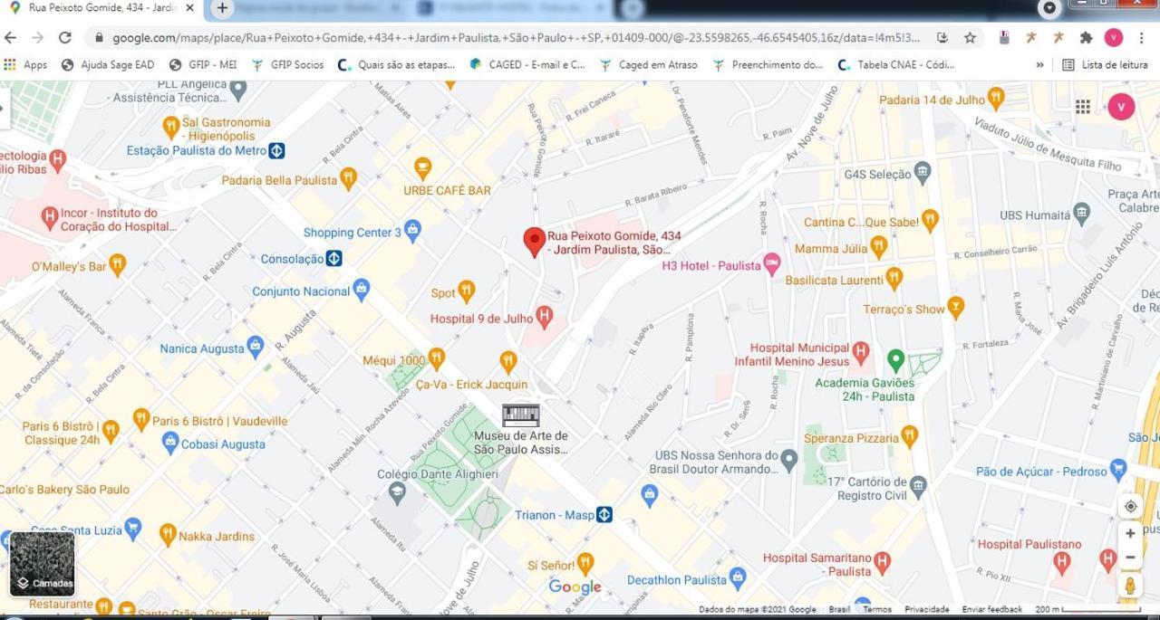Auberge de jeunesse O Viajante Av Paulista à São Paulo Extérieur photo
